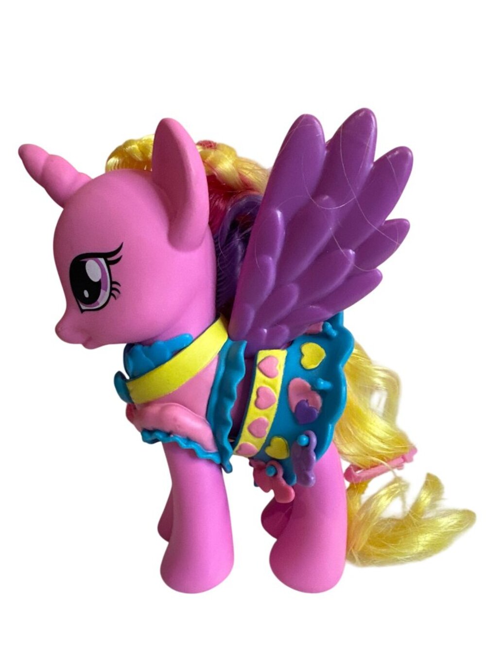G4 My Little Pony 6" Princess Cadence Fashion Styling Pony W Plastic Clothes